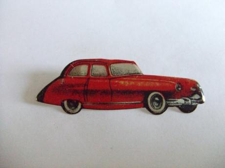 Packhard Sedan 8 cilinder oldtimer rood (2)